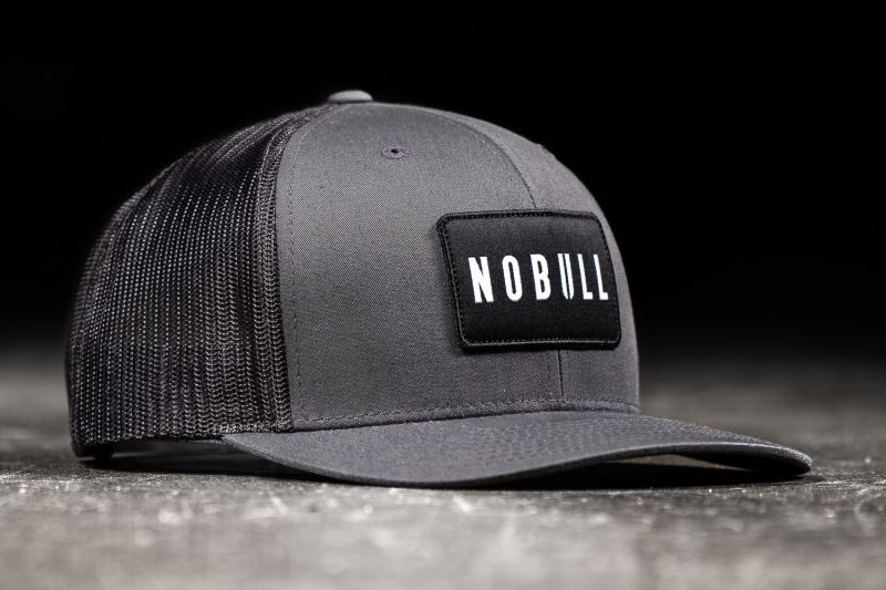 Czapki Nobull Curved-Brim Trucker Damskie Ciemny Szare | 917268-UXJ