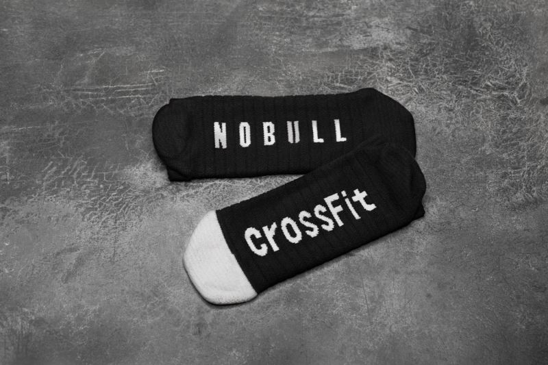 Skarpety Nobull Low Crossfit Męskie Czarne | 952468-NIV