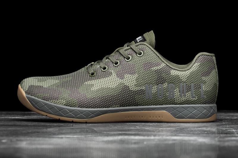 Trampki Nobull Forest Damskie Camouflage | 701694-JRE